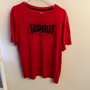 Tap Out Red Mens Sz Medium T-shirt